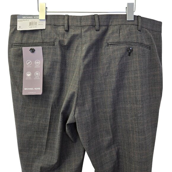 NWT Michael Kors Marvin Glen Plaid Trouser Pants Size 40x29 - Picture 7 of 8